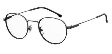 Youth Unisex Carrera Eyeglasses: Carrera 2009T - Dark Ruthenium Black SpecSMART Eye Clinic (Diagonal View)
